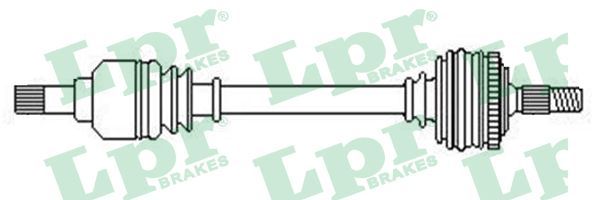 LPR Приводной вал DS52362