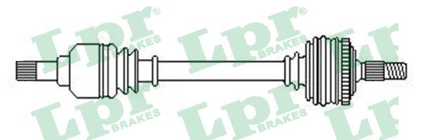 LPR Приводной вал DS52452