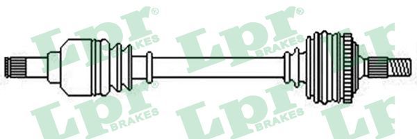 LPR Приводной вал DS52517