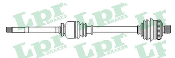 LPR Приводной вал DS52581