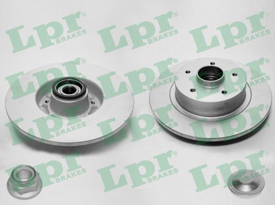 LPR Тормозной диск R1038PRCA