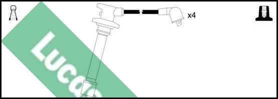 LUCAS uždegimo laido komplektas LUC4533