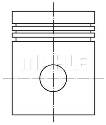 MAHLE stūmoklis 001 47 00