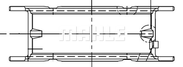 MAHLE Подшипник коленвала 001 FL 10328 050