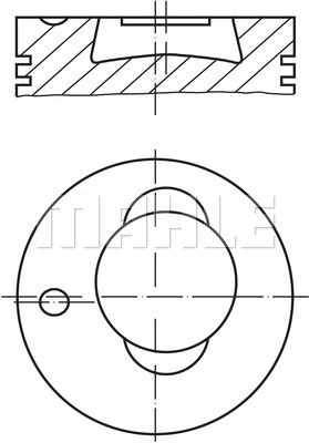 MAHLE stūmoklis 003 83 00