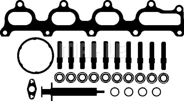 MAHLE Монтажный комплект, компрессор 011 TA 17910 000