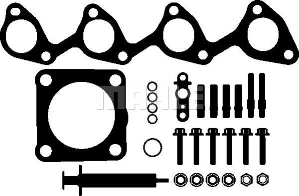 MAHLE montavimo komplektas, kompresorius 014 TA 16084 000