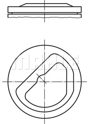 MAHLE stūmoklis 082 32 00