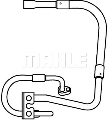 MAHLE Трубопровод высокого / низкого давления, кондицион AP 79 000P