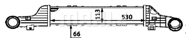 MAHLE Интеркулер CI 70 000P