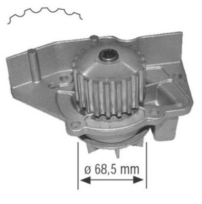MAHLE Водяной насос CP 68 000S
