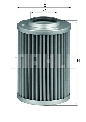 MAHLE hidraulinis filtras, automatinė transmisija HX 40