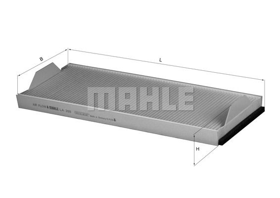 MAHLE filtras, salono oras LA 358