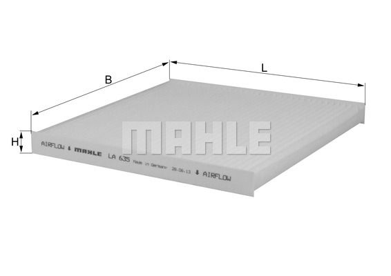 MAHLE filtras, salono oras LA 635