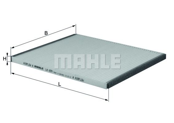 MAHLE filtras, salono oras LA 659