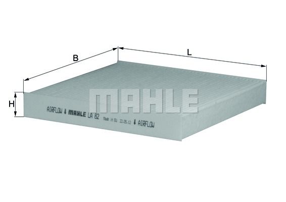 MAHLE filtras, salono oras LA 82