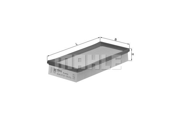 MAHLE oro filtras LX 1141