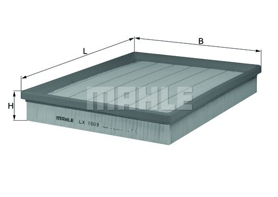 MAHLE oro filtras LX 1503