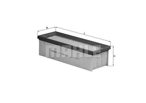 MAHLE oro filtras LX 1953