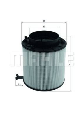 MAHLE oro filtras LX 2091D