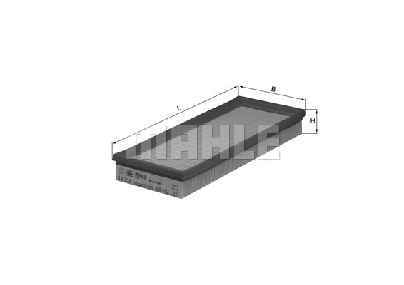 MAHLE oro filtras LX 218