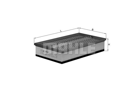 MAHLE oro filtras LX 518