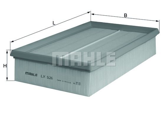 MAHLE oro filtras LX 526