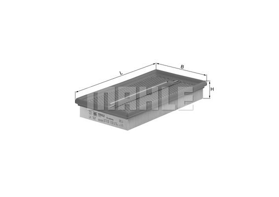 MAHLE oro filtras LX 557