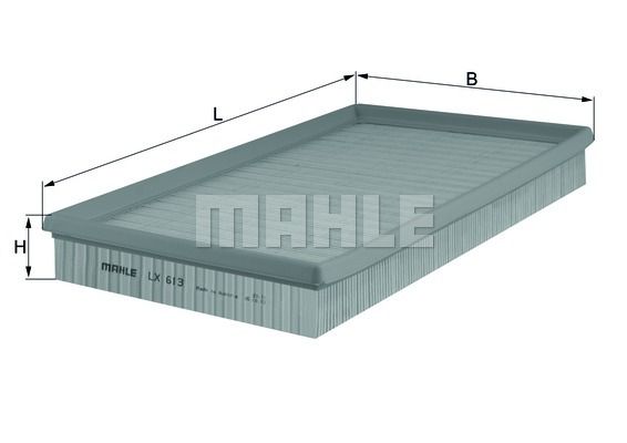 MAHLE Воздушный фильтр LX 613