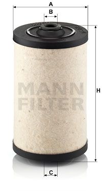 MANN-FILTER Топливный фильтр BFU 900 x