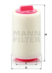 MANN-FILTER oro filtras C 1287