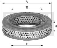 MANN-FILTER oro filtras C 1415