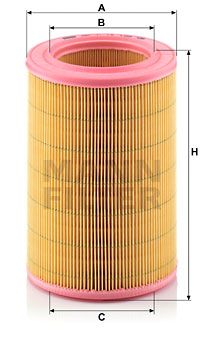 MANN-FILTER oro filtras C 15 122