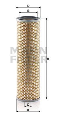 MANN-FILTER antrinis oro filtras C 16 167