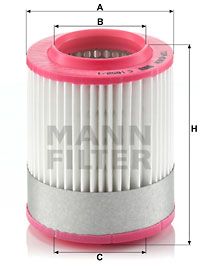 MANN-FILTER oro filtras C 1652/1