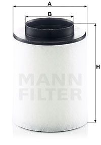 MANN-FILTER oro filtras C 17 023