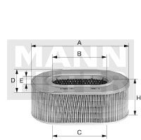 MANN-FILTER oro filtras C 1861