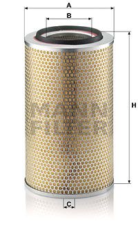 MANN-FILTER Воздушный фильтр C 23 440/3