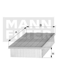 MANN-FILTER Воздушный фильтр C 2673/1