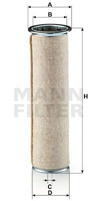 MANN-FILTER antrinis oro filtras CF 1122