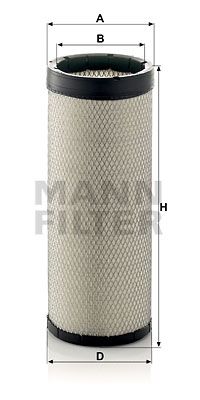 MANN-FILTER antrinis oro filtras CF 1800