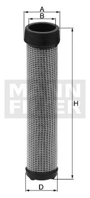 MANN-FILTER antrinis oro filtras CF 18 190