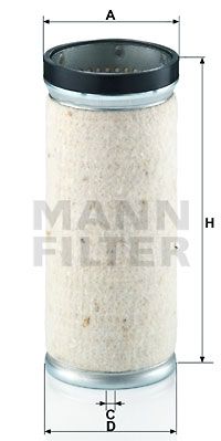 MANN-FILTER Фильтр добавочного воздуха CF 820