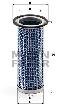 MANN-FILTER antrinis oro filtras CF 84 x