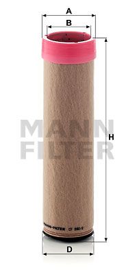 MANN-FILTER antrinis oro filtras CF 990/2