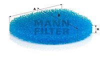 MANN-FILTER Фильтр, воздух во внутренном пространстве CU 12 001