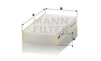 MANN-FILTER filtras, salono oras CU 1823