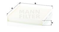 MANN-FILTER Фильтр, воздух во внутренном пространстве CU 22 029