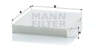 MANN-FILTER filtras, salono oras CU 2232