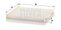 MANN-FILTER filtras, salono oras CU 23 011